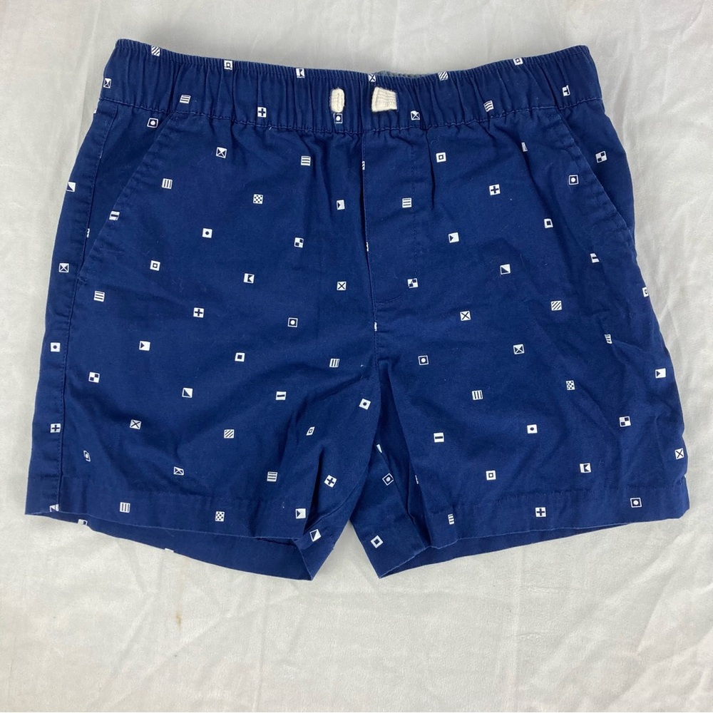 Set of 4 Nautica Plaid & Nautical Patterned Elastic Waist Shorts Boys' Sz 14/16 - Picture 10 of 14